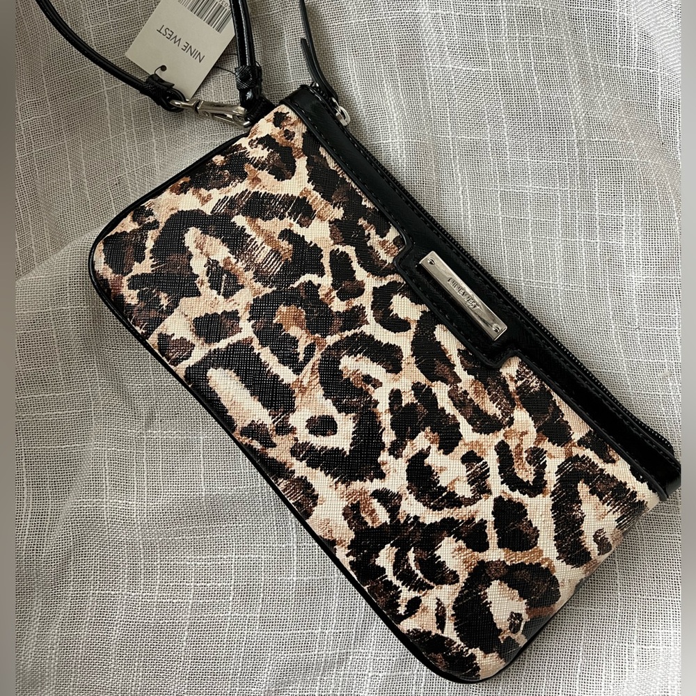 Leopard Nine West Clutch